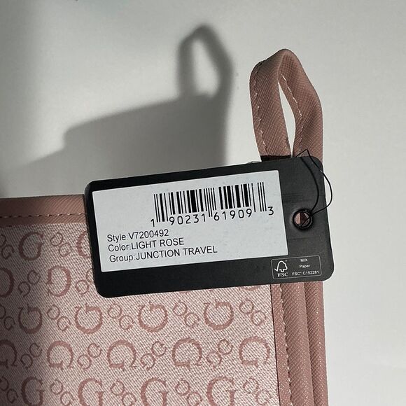 GUESS Blush Backpack and Wallet Trio